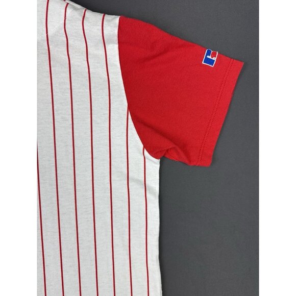 Vintage 90s Russell Athletic Cincinnati Reds Baseball Jersey Youth XL Rare MLB - Picture 14 of 16